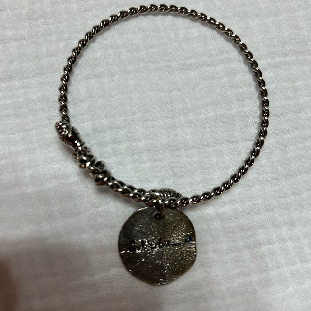 Cookie Lee Silver Initial L Bracelet - image 2